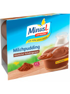 MinusL Milchpudding Schoko 4er 125g