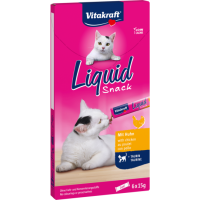 Vitakraft Cat Liquid Snack Hühnchen & Taurin 6er