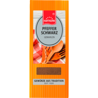 Hartkorn  Pfeffer schwarz gemahlen 60g