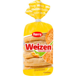 Harry Toastbrötchen Weizen 6ST 335g