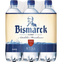 Fürst Bismarck ohne Kohelensäure 6x0,5l...