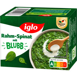 Iglo Rahm Spinat 170g