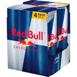 Red Bull 4x0,25l Träger