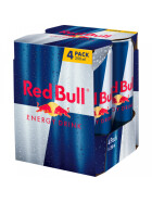 Red Bull 4x0,25l Träger