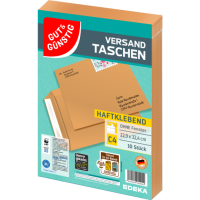 Gut & Günstig Versandtasche haftklebend C4 10ST