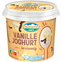 Weidegl&uuml;ck Fruchtjoghurt Vanille 3,5% 1000g