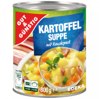 Gut & Günstig Kartoffelsuppe mit Rauchspeck 800ml