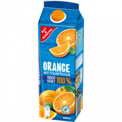 Gut & Günstig Orangensaft mit Fruchtfleisch 1l