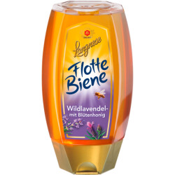 Langnese Flotte Biene Wildlavendel mit Blütenhonig 250g