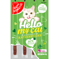 Gut & Günstig Cat Fleischsticks mit Lamm und...