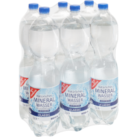 Gut & Günstig Mineralwasser classic 6x1,5l