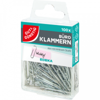 Gut & Günstig Büroklammern 100ST