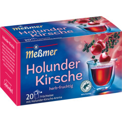 Meßmer Holunder Kirsch Tee 20ST 55g