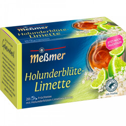 Meßmer Holunder Limetten Tee 20ST 50g