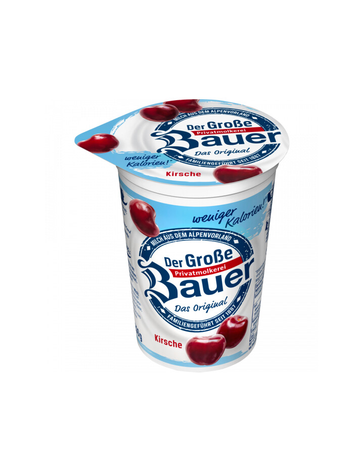 Bauer Leicht Fruchtjoghurt Extra Kirsche 250g