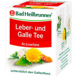 Bad Heilbrunner Leber & Galle Tee 8er
