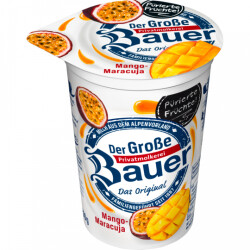 Bauer Fruchtjoghurt Mango Maracuja 250g