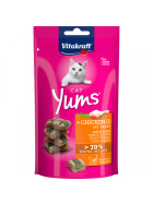 Vitak.Yums Huhn&Katzengras 40g