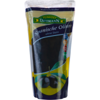 Feinkost Dittmann geschwärzte Oliven ohne Stein 250 g