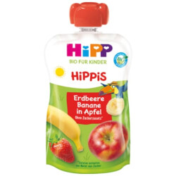 Bio Hipp Erdbeer Banane Apfel 100g