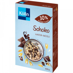 Kölln Müsli Schoko 30% weniger Zucker 600g