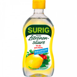 Surig Zitronens&auml;ure 20% 390 ml