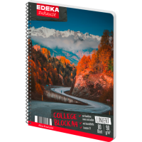 Edeka zuhause Collegeblock liniert A4 80BL