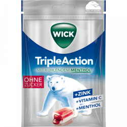 Wick Triple Action ohne Zucker 72g