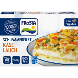 Frosta Schlemmerfilet Käse Lauch 360g