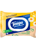 Tempo Toilettenpapier feucht Kamille Nachfüllpackung 42er