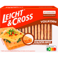 Leicht & Cross Vollkorn Knusperbrot 125g