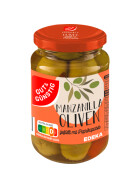 Gut & Günstig Oliven grün mit Paprikapaste 340g