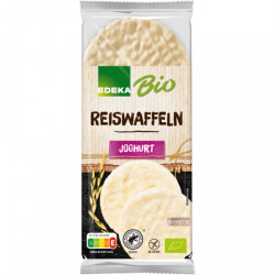 Bio Edeka Reiswaffeln mit Joghurt 100g