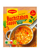Maggi Guten Appetit Buchstaben Suppe für 1 l