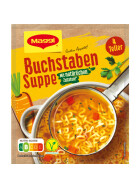 Maggi Guten Appetit Buchstaben Suppe für 1 l