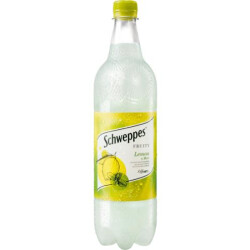 Schweppes Fruity Lemon Mint 1 l Flasche