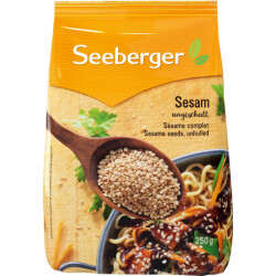 Seeberger Sesam Ungesch&auml;lt 250 g