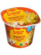 Maggi 5 Minuten Terrine Spaghetti Käse Sahne Sauce 62g