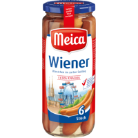 Meica Wiener-Würstchen 6er extra knackig 540g