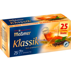 Meßmer Klassik Tee 25er