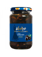 Ibero schwarze Oliven entsteint 330 g