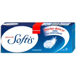 Regina Softis Taschentücher 4-lagig 15x10ST