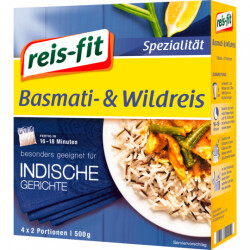 Reis-fit Basmati und Wildreis 500g