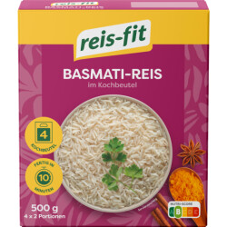 Reis-fit Basmati Reis Kochbeutel 500g