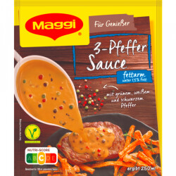 Maggi Für Genießer 3 Pfeffer Sauce für 250ml