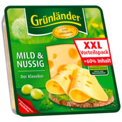 Grünländer Scheiben mild & nussig 48% 240 g