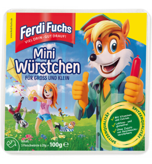 Ferdi Fuchs Mini-Würstchen 5 x 20 g