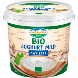 Bio Weidegl&uuml;ck Joghurt mild 3,8% 1000g