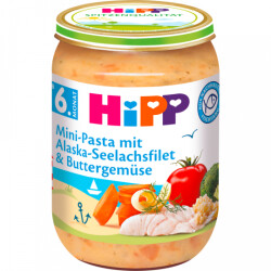 Hipp Pasta mit Lachs und Gemüse 190 g