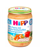 Hipp Pasta/Lachs/Gem.190g
